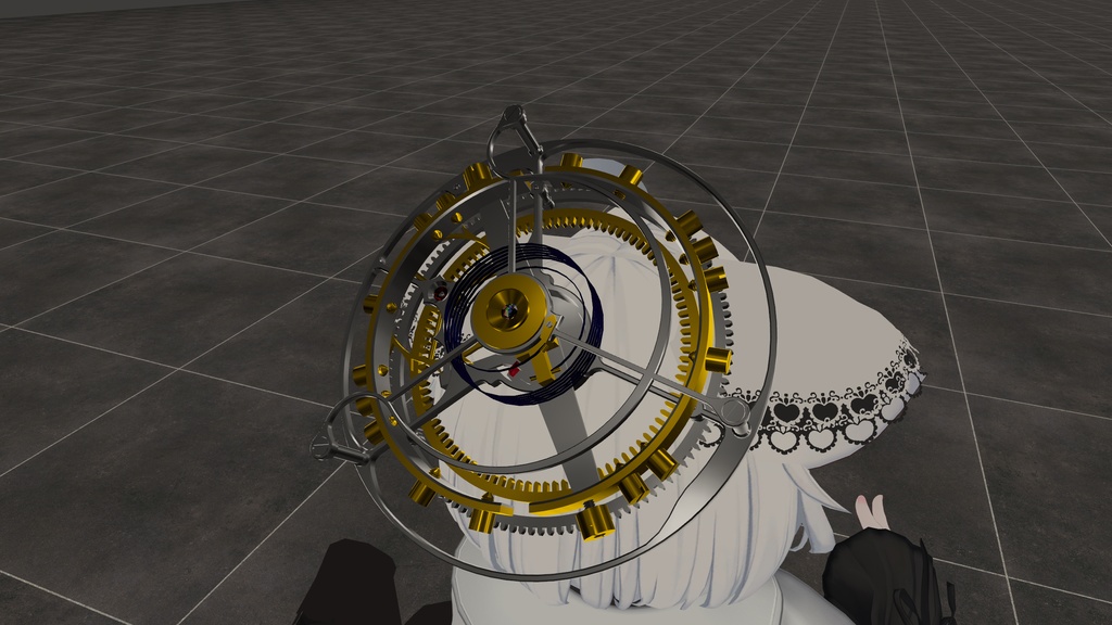 VRchat想定アバター用】エスケープメントヘイロー