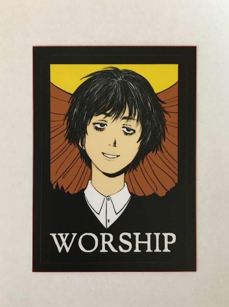 WORSHIPステッカー