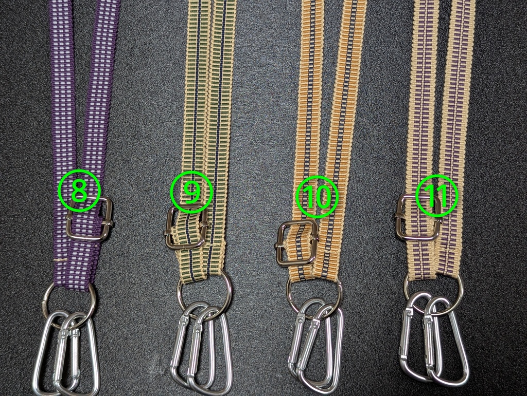 【売上金20%寄付つき】荷物がポーン!しない真田紐フック(11月下旬まで販売予定)