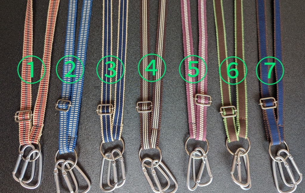 【売上金20%寄付つき】荷物がポーン!しない真田紐フック(11月下旬まで販売予定)