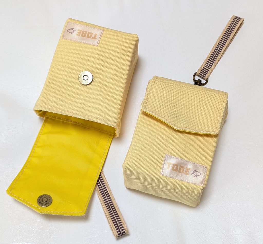 真田紐ストラップ付き ミニミニポーチ