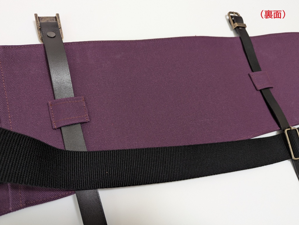 【刀職監修モデル】背負える刀袋シリーズ 白鞘太刀2本用