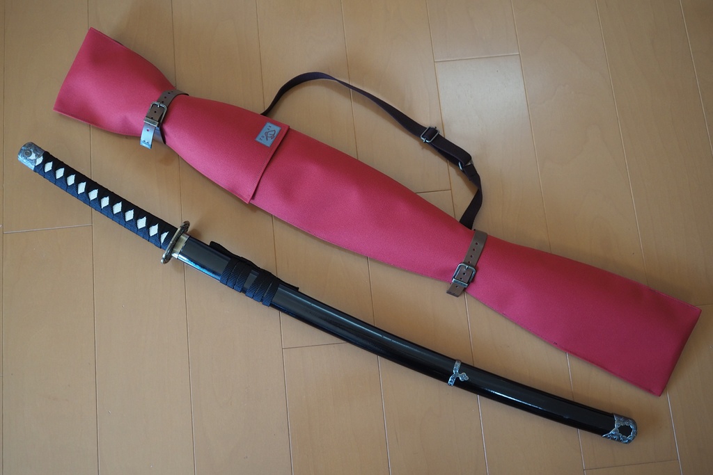 【送料込】(105cm太刀1本用)背負える刀袋シリーズ