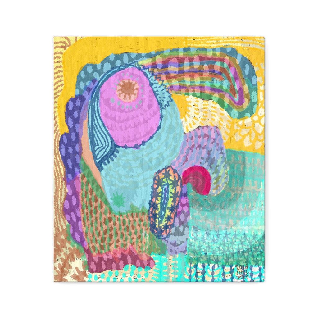 dailysketch*052「夢見るオウム」