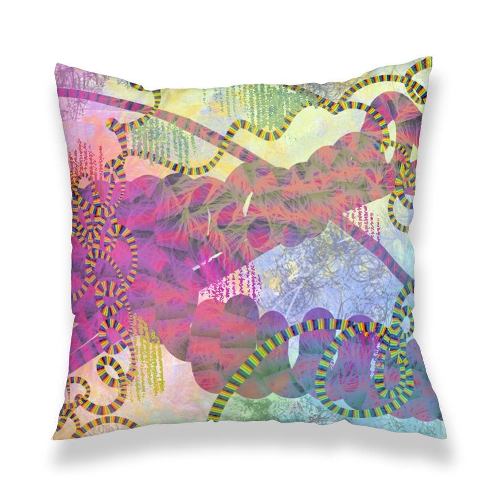 daily sketch2017*5クッションカバー