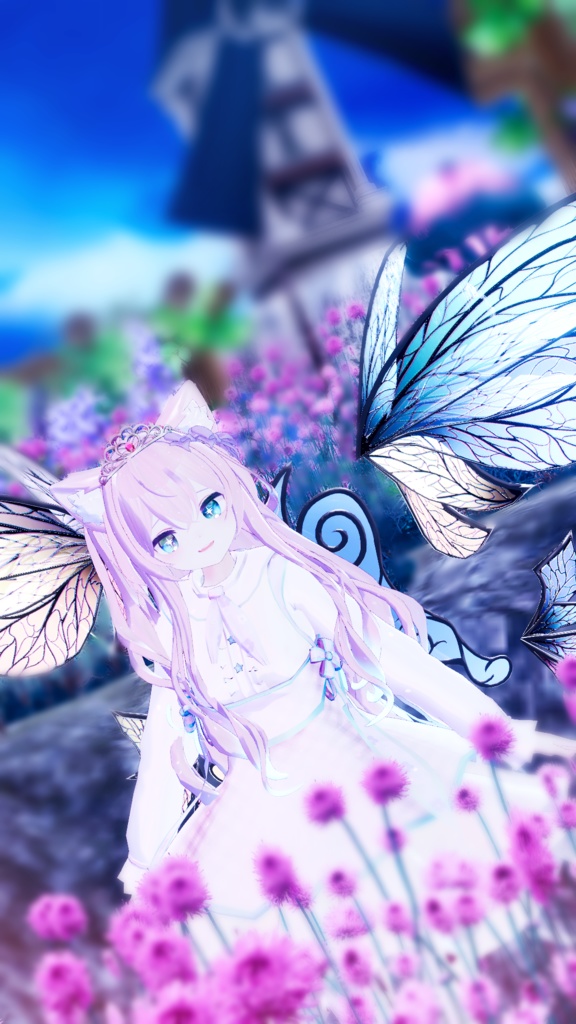 キラキラ羽ばたく妖精の翼(PB・アニメーション設定済み)