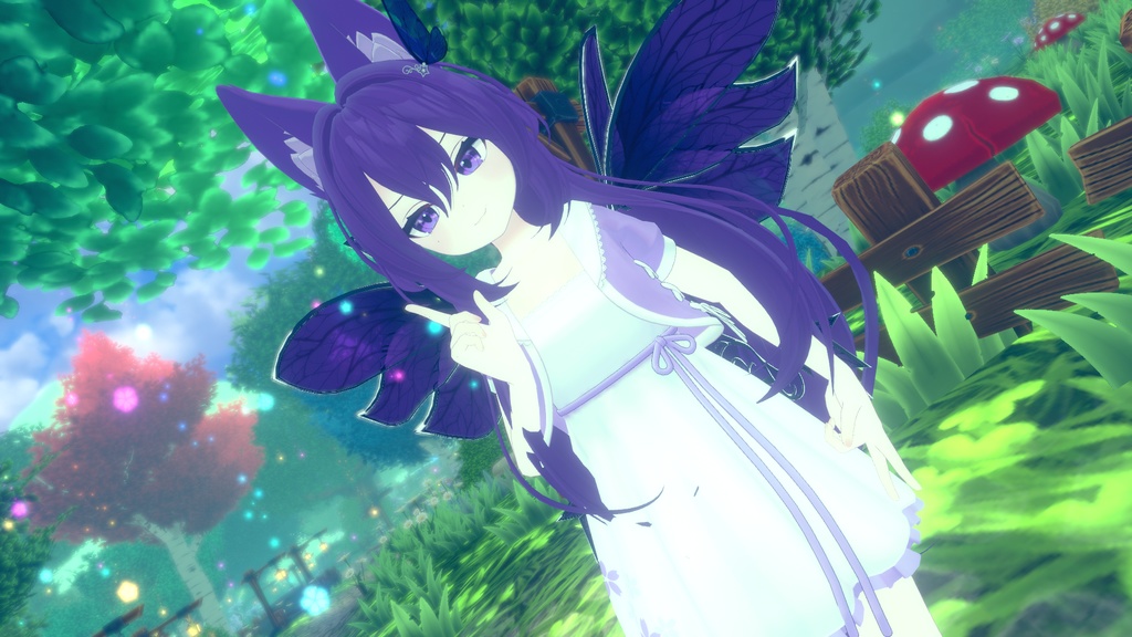 キラキラ羽ばたく妖精の翼(PB・アニメーション設定済み)