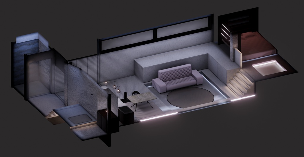 VRChatワールド「Theseus Project : Nidus(ネイダス)」(ホーム向けワールド)