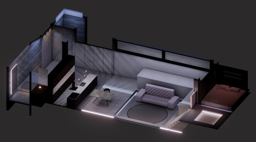 VRChatワールド「Theseus Project : Nidus(ネイダス)」(ホーム向けワールド)