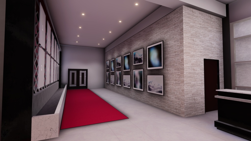 VRChatワールド「Theseus Project : Lascivia(ラシビア)」(ラウンジ接客イベント向けワールド))