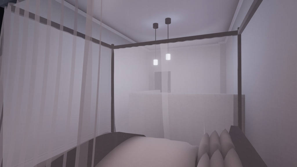 VRChatワールド「Theseus Project : Lascivia(ラシビア)」(ラウンジ接客イベント向けワールド))