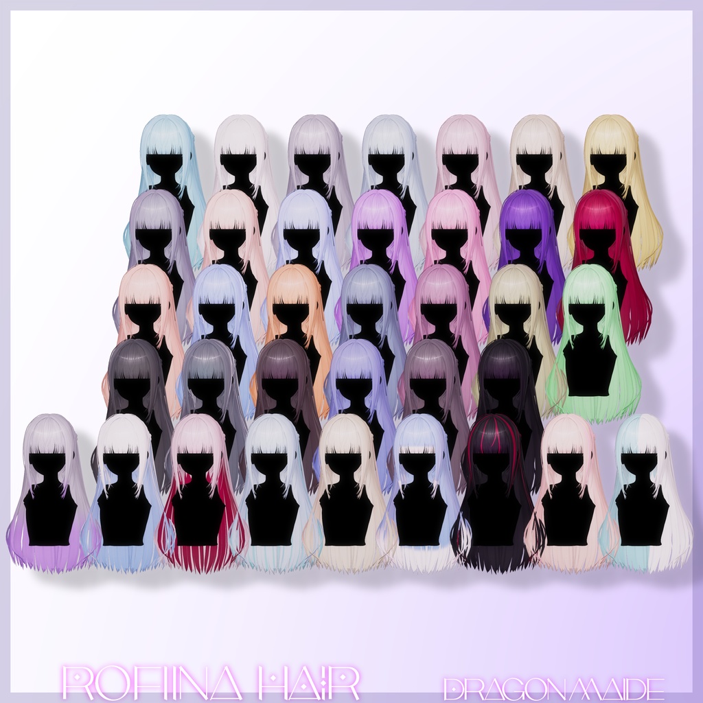 【💕発売記念セール中💕】Rofiina Hair【11アバター対応】