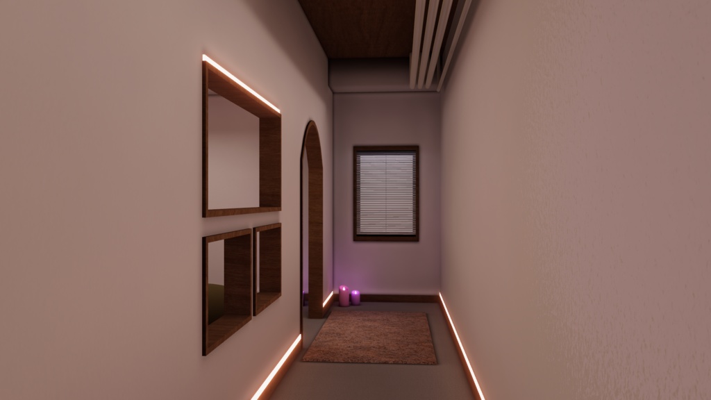 VRChatワールド「Lumilago(ルミラーゴ)」(デカいプロジェクターとプールがあるお部屋)