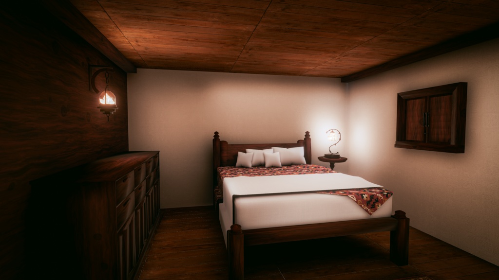 🎉発売記念セール中🎉VRChatワールド「Theseus Project : Taveris(タヴェリス)」(ファンタジー宿屋&酒場ワールド))