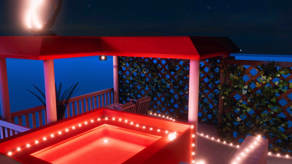 【💕発売記念セール中💕】🌴VRChatワールド「Theseus Project : Pelagia(ペラギア)」🌴(リゾート/洋上建築/ホームワールド)