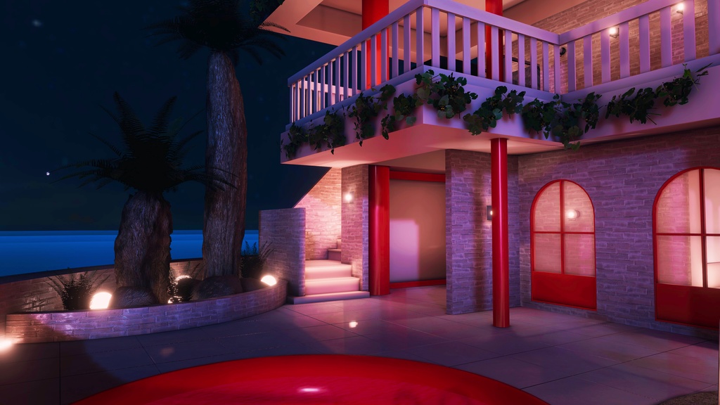 【💕発売記念セール中💕】🌴VRChatワールド「Theseus Project : Pelagia(ペラギア)」🌴(リゾート/洋上建築/ホームワールド)