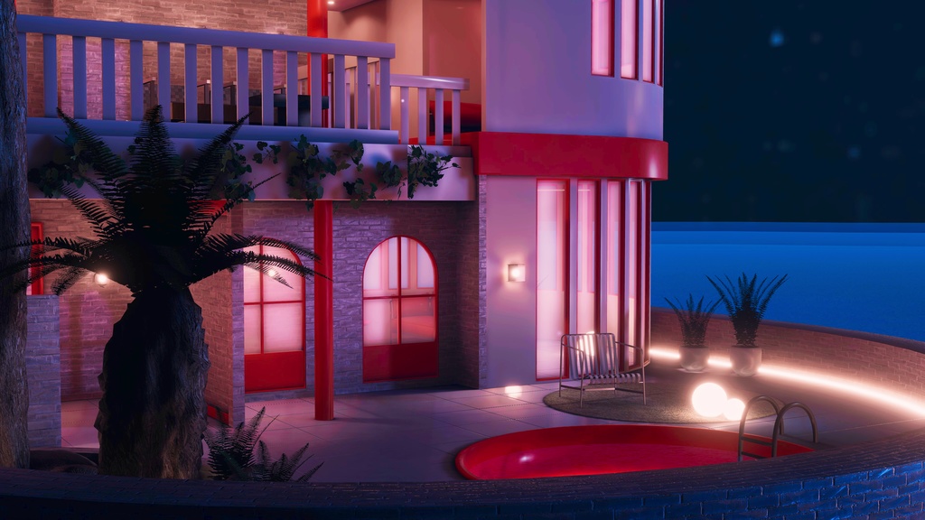 【💕発売記念セール中💕】🌴VRChatワールド「Theseus Project : Pelagia(ペラギア)」🌴(リゾート/洋上建築/ホームワールド)