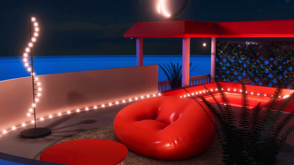 【💕発売記念セール中💕】🌴VRChatワールド「Theseus Project : Pelagia(ペラギア)」🌴(リゾート/洋上建築/ホームワールド)