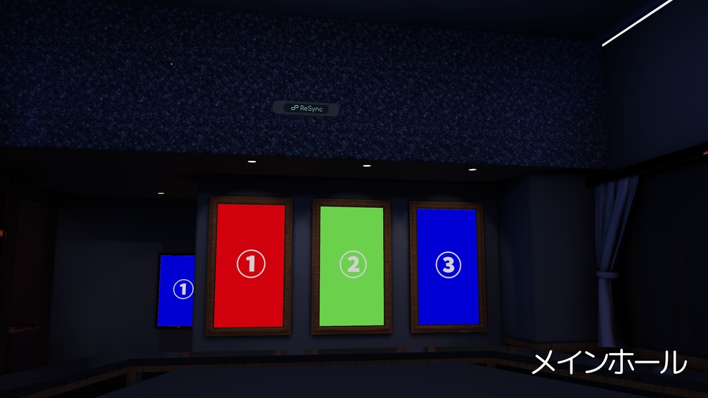 【💕発売記念セール中💕】VRChatワールド「Noktritmo(ノクトリトモ)」(バー接客、ダンスステージイベント向けワールド)