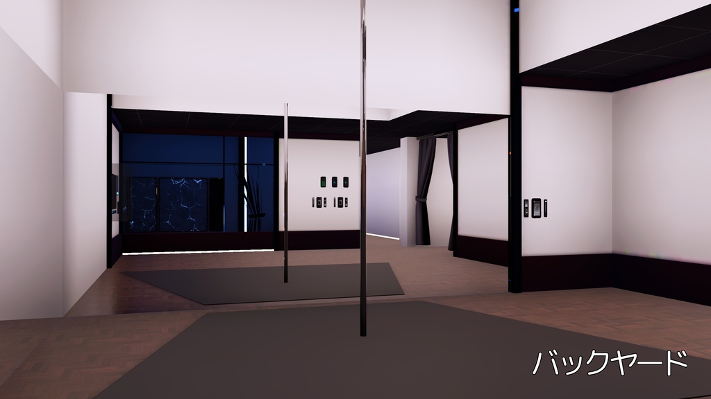 【💕発売記念セール中💕】VRChatワールド「Noktritmo(ノクトリトモ)」(バー接客、ダンスステージイベント向けワールド)