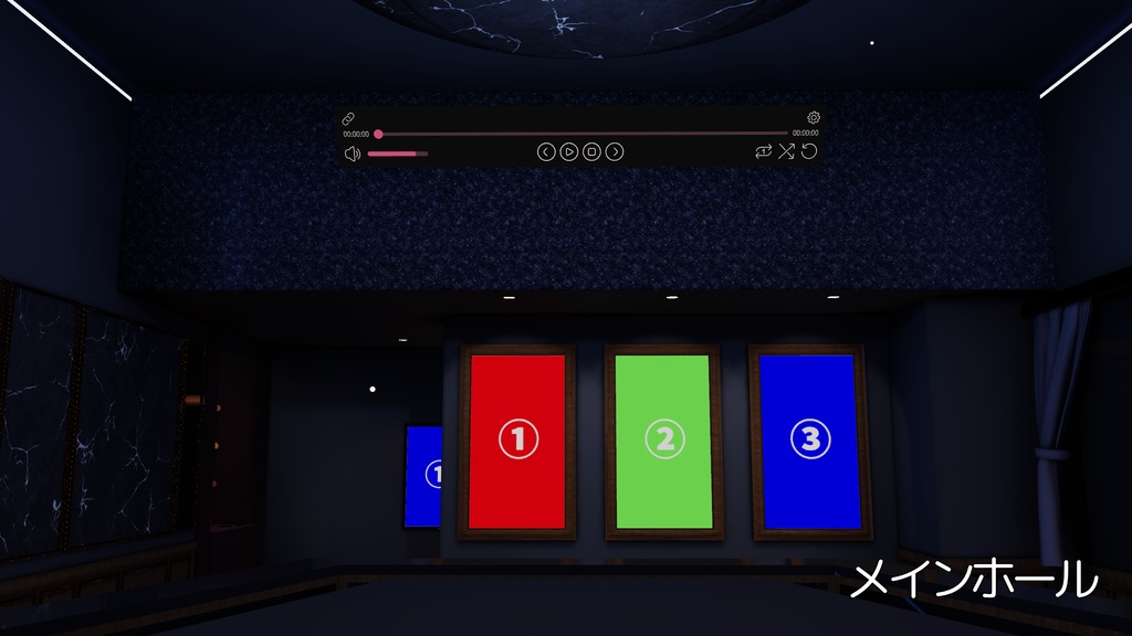 【💕発売記念セール中💕】VRChatワールド「Noktritmo(ノクトリトモ)」(バー接客、ダンスステージイベント向けワールド)