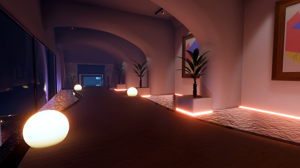 (🎉発売記念SALE 6/4~6/8🎉)⛲VRChatワールド「Theseus Project : Hortus(ホルトゥス)」⛲(庭園/ホームワールド)