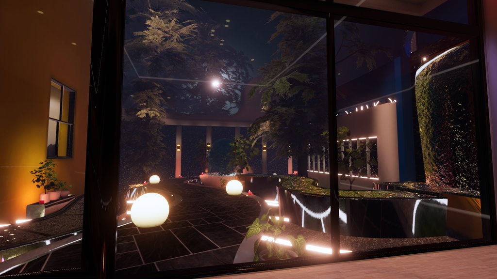 (🎉発売記念SALE 6/4~6/8🎉)⛲VRChatワールド「Theseus Project : Hortus(ホルトゥス)」⛲(庭園/ホームワールド)