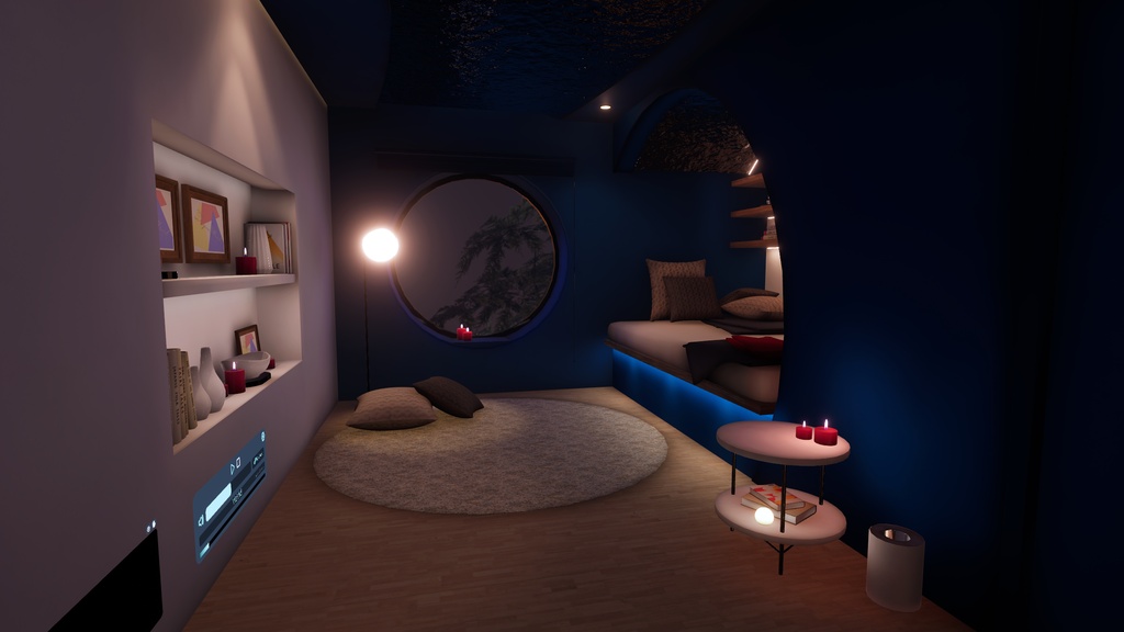 (🎉発売記念SALE 6/4~6/8🎉)⛲VRChatワールド「Theseus Project : Hortus(ホルトゥス)」⛲(庭園/ホームワールド)