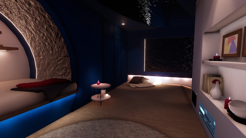 (🎉発売記念SALE 6/4~6/8🎉)⛲VRChatワールド「Theseus Project : Hortus(ホルトゥス)」⛲(庭園/ホームワールド)