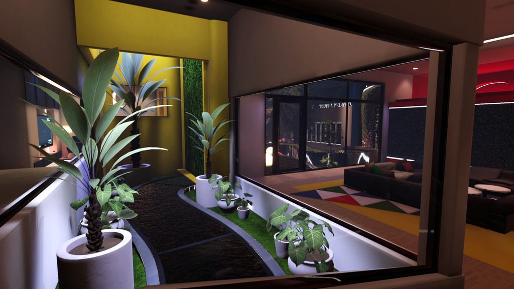 (🎉発売記念SALE 6/4~6/8🎉)⛲VRChatワールド「Theseus Project : Hortus(ホルトゥス)」⛲(庭園/ホームワールド)
