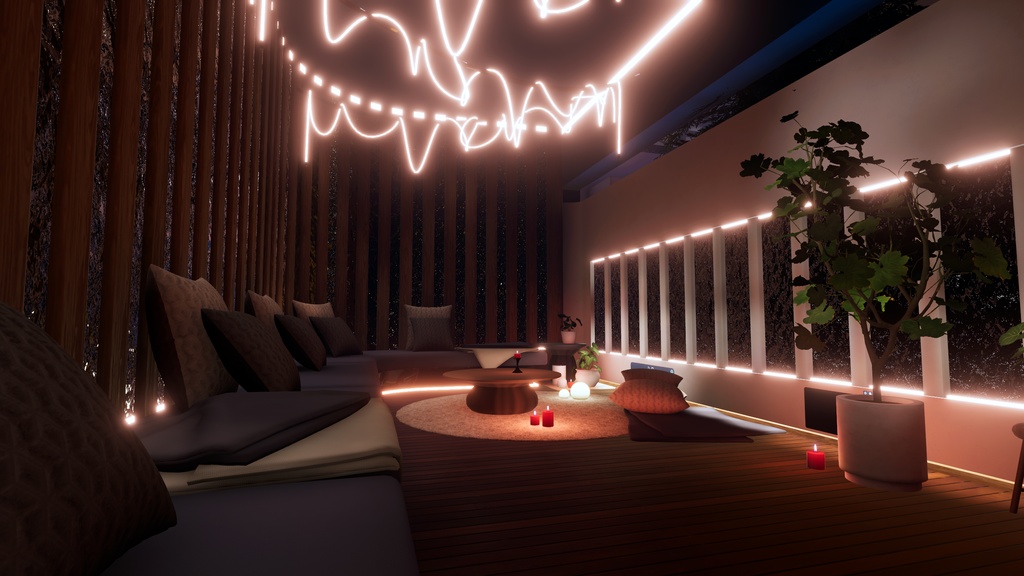 (🎉発売記念SALE 6/4~6/8🎉)⛲VRChatワールド「Theseus Project : Hortus(ホルトゥス)」⛲(庭園/ホームワールド)