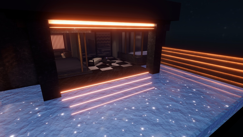 【💕発売記念セール中💕】👙VRChatワールド「Theseus Project : Apeiron(アペイロン)」👙(リゾートホテル/プール/イベントワールド)