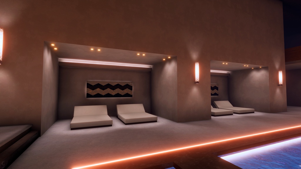 【💕発売記念セール中💕】👙VRChatワールド「Theseus Project : Apeiron(アペイロン)」👙(リゾートホテル/プール/イベントワールド)