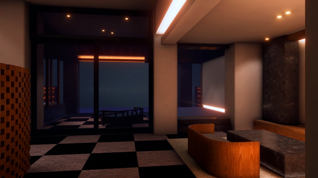 【💕発売記念セール中💕】👙VRChatワールド「Theseus Project : Apeiron(アペイロン)」👙(リゾートホテル/プール/イベントワールド)