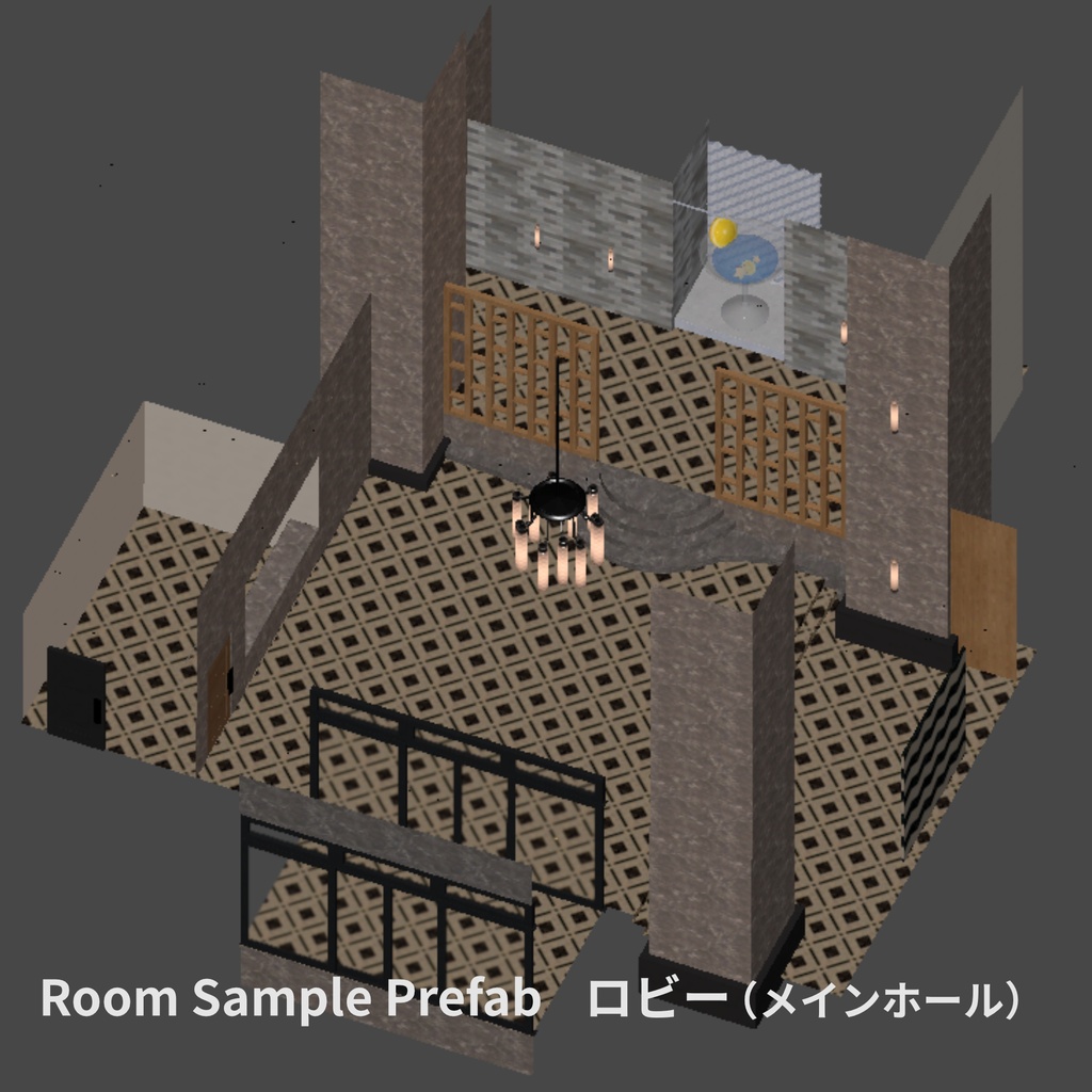 【💕発売記念セール中💕】👙VRChatワールド「Theseus Project : Apeiron(アペイロン)」👙(リゾートホテル/プール/イベントワールド)
