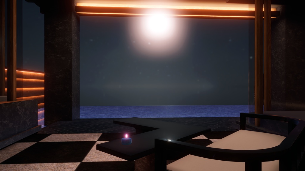 【💕発売記念セール中💕】👙VRChatワールド「Theseus Project : Apeiron(アペイロン)」👙(リゾートホテル/プール/イベントワールド)