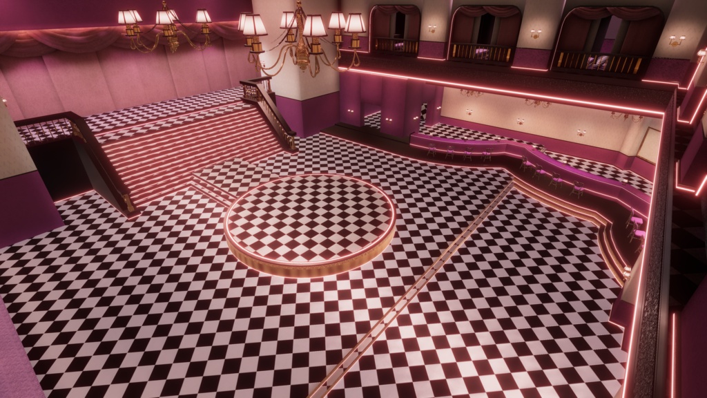 (💕発売記念セール中💕)🍰VRChatワールド「Theseus Project : Merenda(メレンダ)」🍰(カフェ/ステージ/イベントワールド)