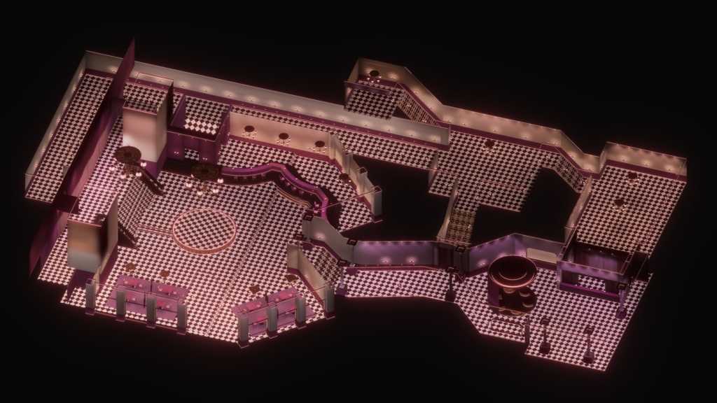 (💕発売記念セール中💕)🍰VRChatワールド「Theseus Project : Merenda(メレンダ)」🍰(カフェ/ステージ/イベントワールド)