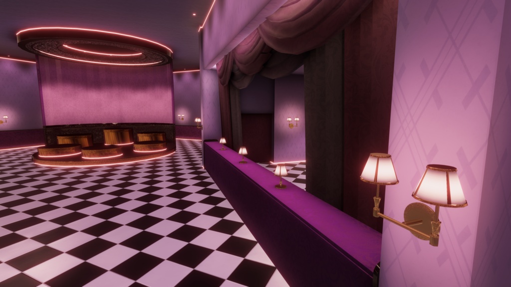 (💕発売記念セール中💕)🍰VRChatワールド「Theseus Project : Merenda(メレンダ)」🍰(カフェ/ステージ/イベントワールド)