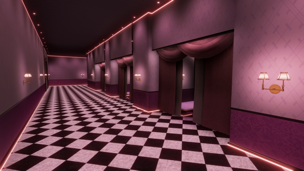 (💕発売記念セール中💕)🍰VRChatワールド「Theseus Project : Merenda(メレンダ)」🍰(カフェ/ステージ/イベントワールド)