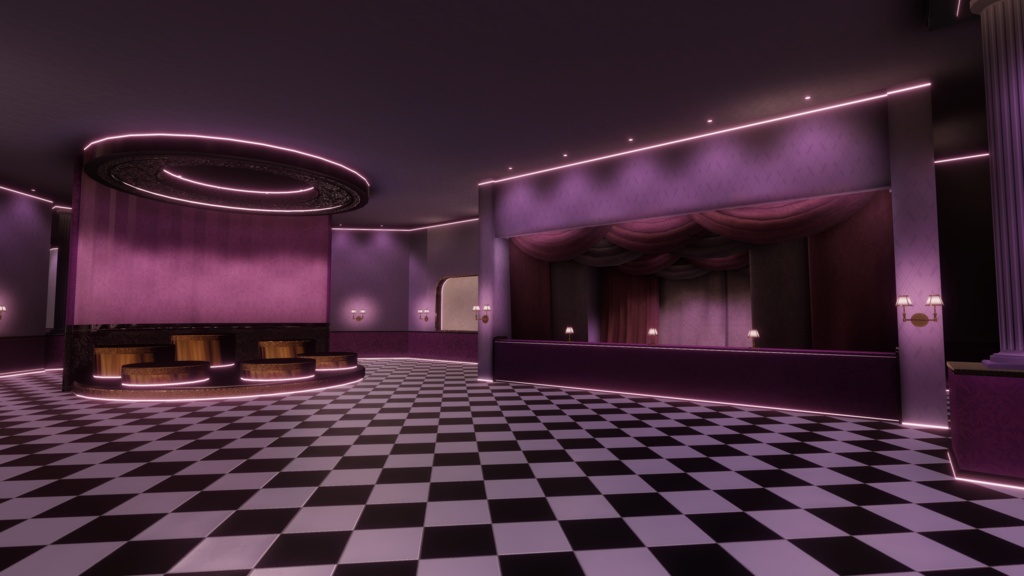 (💕発売記念セール中💕)🍰VRChatワールド「Theseus Project : Merenda(メレンダ)」🍰(カフェ/ステージ/イベントワールド)