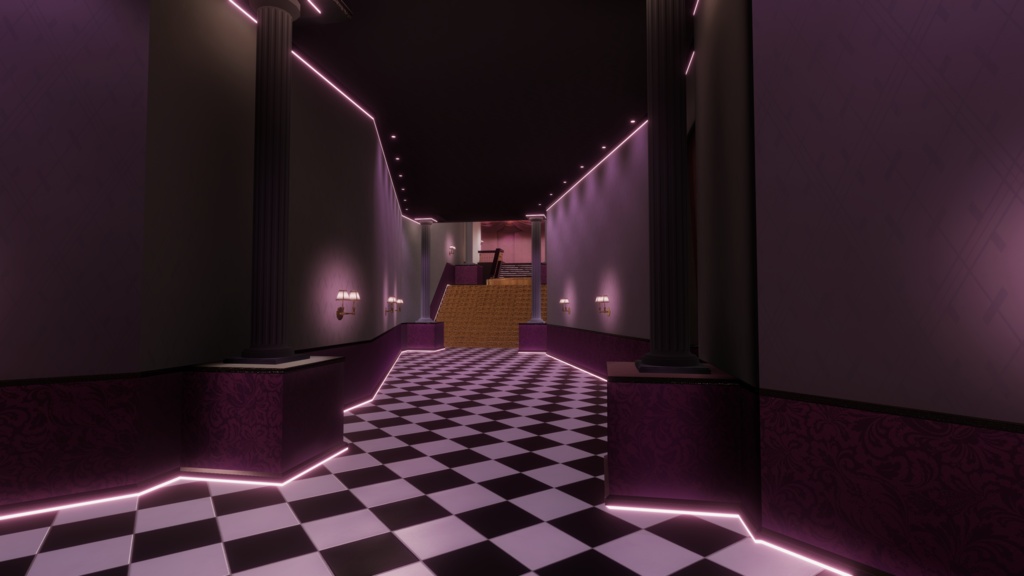 (💕発売記念セール中💕)🍰VRChatワールド「Theseus Project : Merenda(メレンダ)」🍰(カフェ/ステージ/イベントワールド)