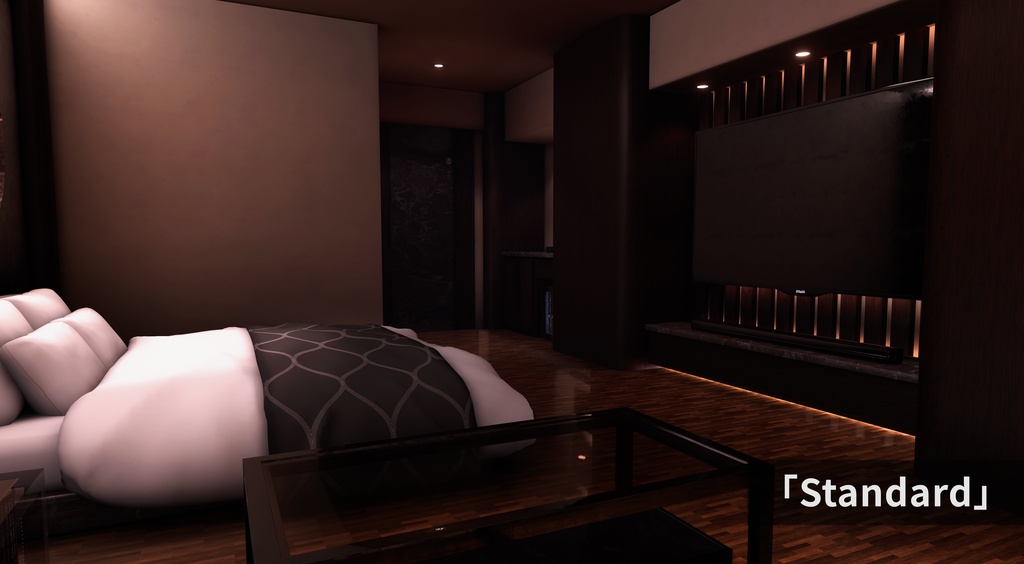 (💕発売記念セール中💕)🌙VRChatワールド「逢間 -移- (AIMA -UTSUROI- )」🌙(ホテルワールド)