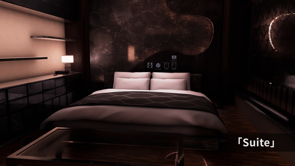 (💕発売記念セール中💕)🌙VRChatワールド「逢間 -移- (AIMA -UTSUROI- )」🌙(ホテルワールド)