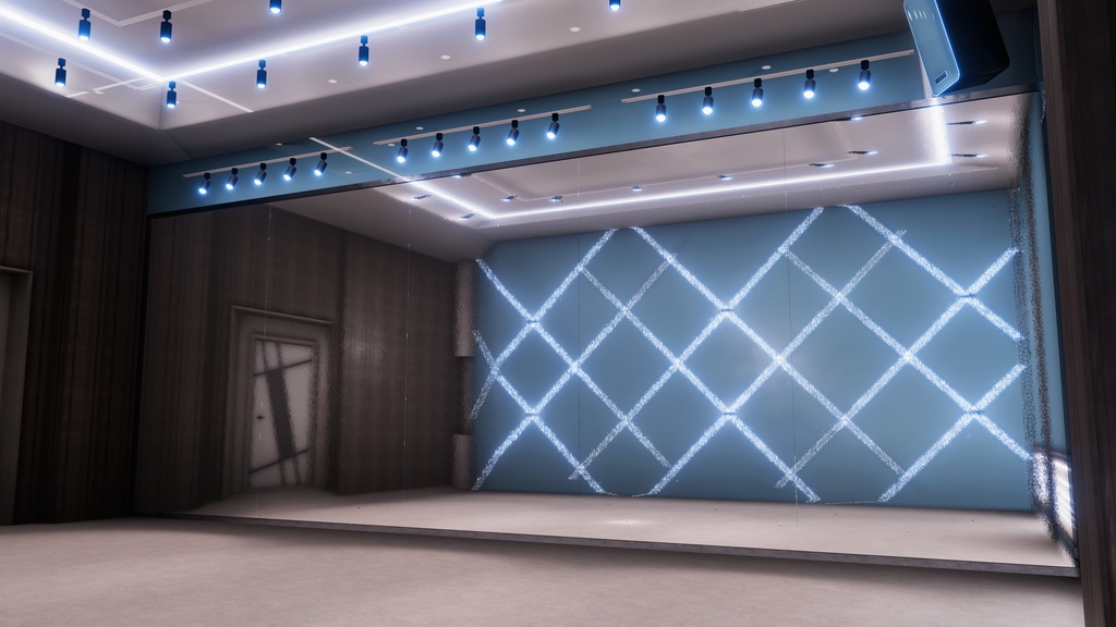 (💕発売記念セール中💕)VRChatワールド「Theseus Project : Motus(モートゥス)」💃(ダンススタジオ/イベントワールド)💃