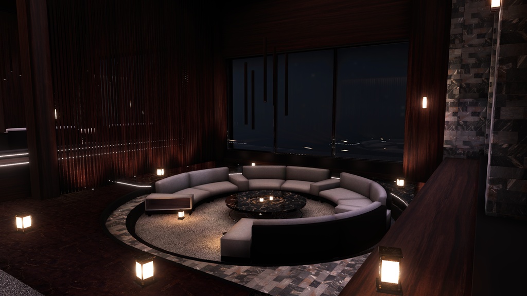 (🎉発売記念セール中🎉)🖤VRChatワールド「Theseus Project : Nigrum(ニグルム)」🖤(ホテル/イベントワールド)