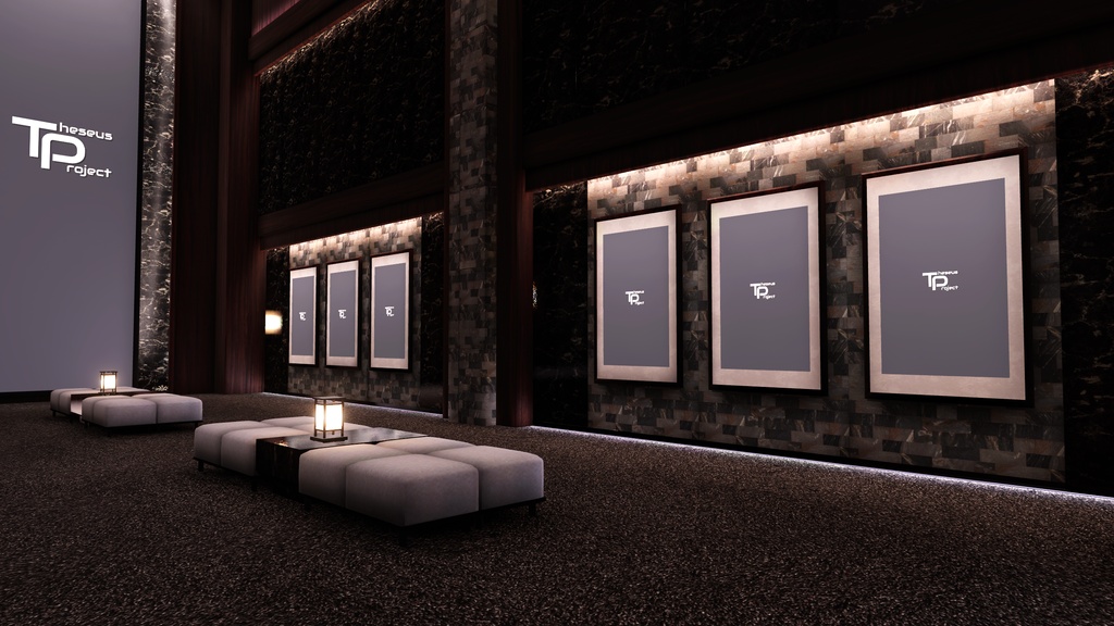 (🎉発売記念セール中🎉)🖤VRChatワールド「Theseus Project : Nigrum(ニグルム)」🖤(ホテル/イベントワールド)