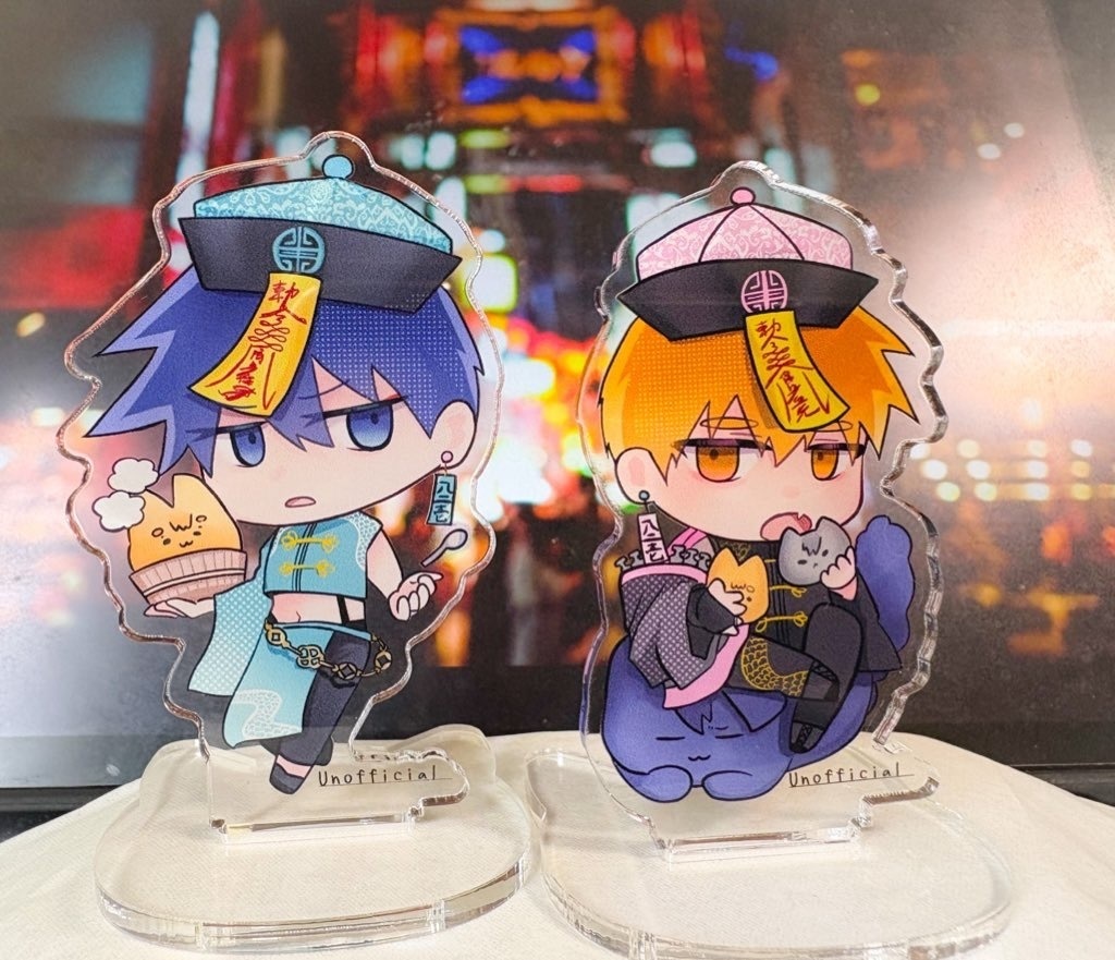 【律＆霊幻】キョンシーミニアクリルフィギュア