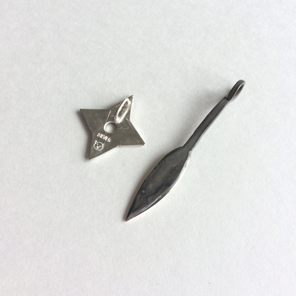 手裏剣アクセサリー 苦無アクセサリー