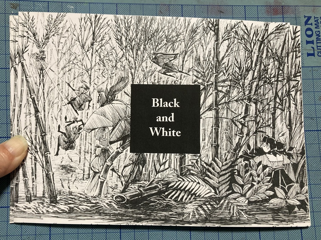 イラスト集  Black and White